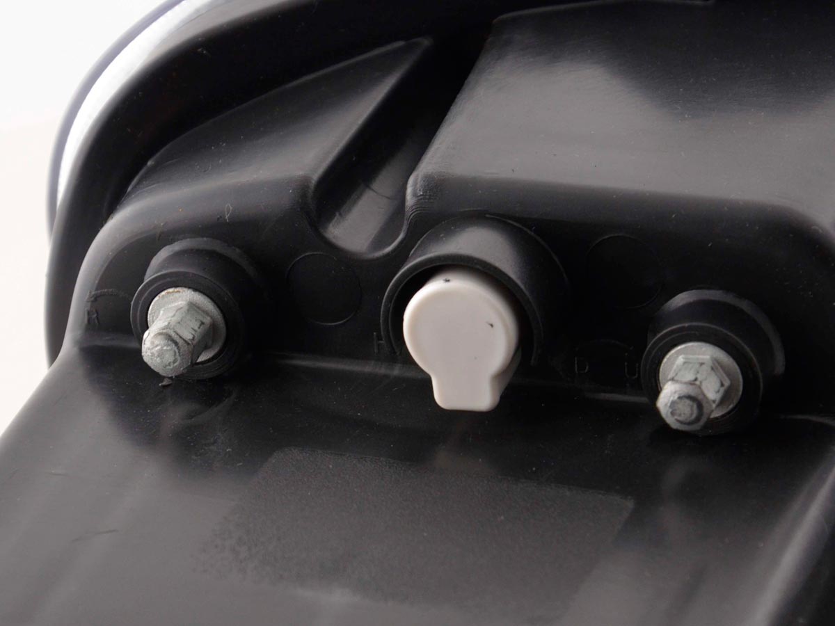 Scheinwerfer Set Daylight LED TFL-Optik VW Touran Typ 1T / VW Caddy Typ 2K Bj. 03-06 schwarz
