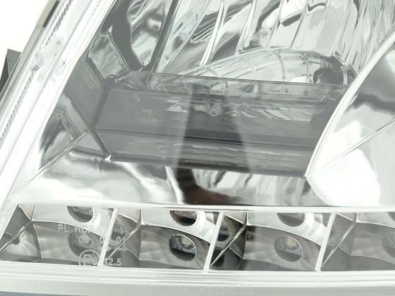 Scheinwerfer Set Daylight LED TFL-Optik VW Passat Typ 3BG Bj. 00-05 chrom