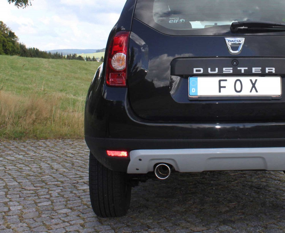 Dacia Duster 4x2 - Frontantrieb Endschalldämpfer - 1x90 Typ 12