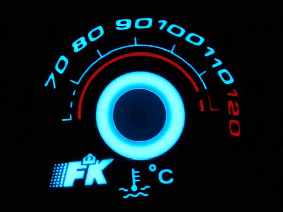 Tachoscheiben Plasmaoptik Set MCC Smart fortwo Bj. 1998-2007 Plasmascheibe Tacho