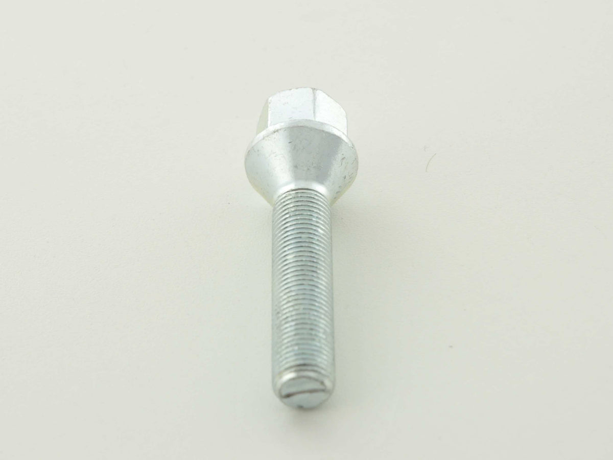 Radschraube einzeln Kegelbund Schaftlänge 50mm M12x1,25 silber