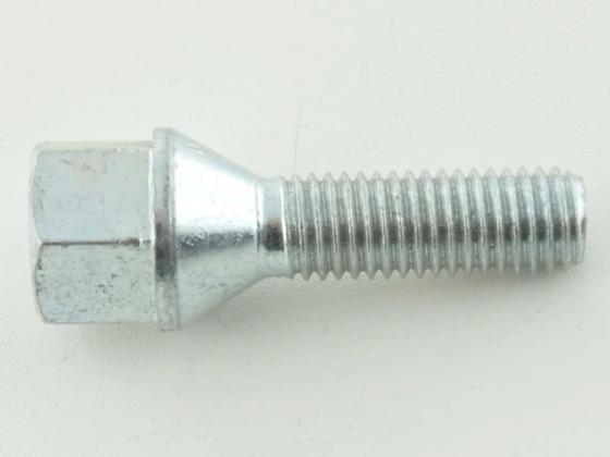 Radschrauben Set (10 Stk.) Kegelbund Schaftlänge 60mm M12x1,25 silber