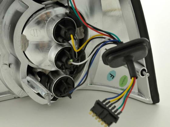 Rückleuchten Set Opel Astra G Schrägheck 3/5-türig Bj. 98-03 schwarz