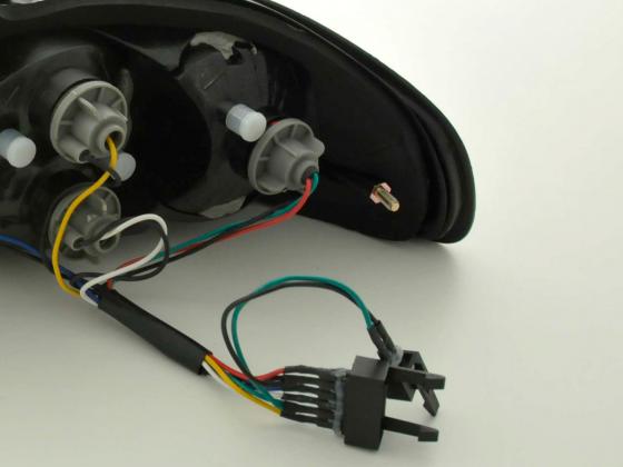 Rückleuchten Set Peugeot 306 2-trg. Typ 7*** Bj. 97-01 schwarz