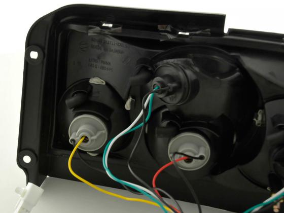 Rückleuchten Set Toyota Corolla Typ E10 Bj. 93-97 schwarz