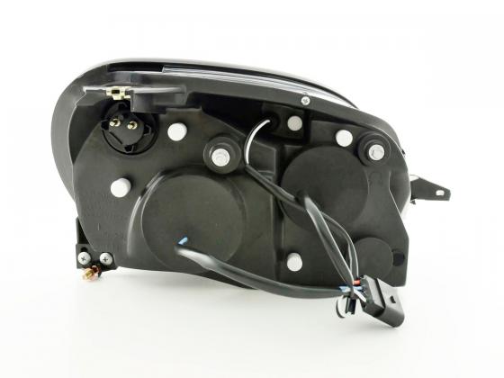 Scheinwerfer Set Mercedes SLK Typ R170 96-97 / 01-02 schwarz