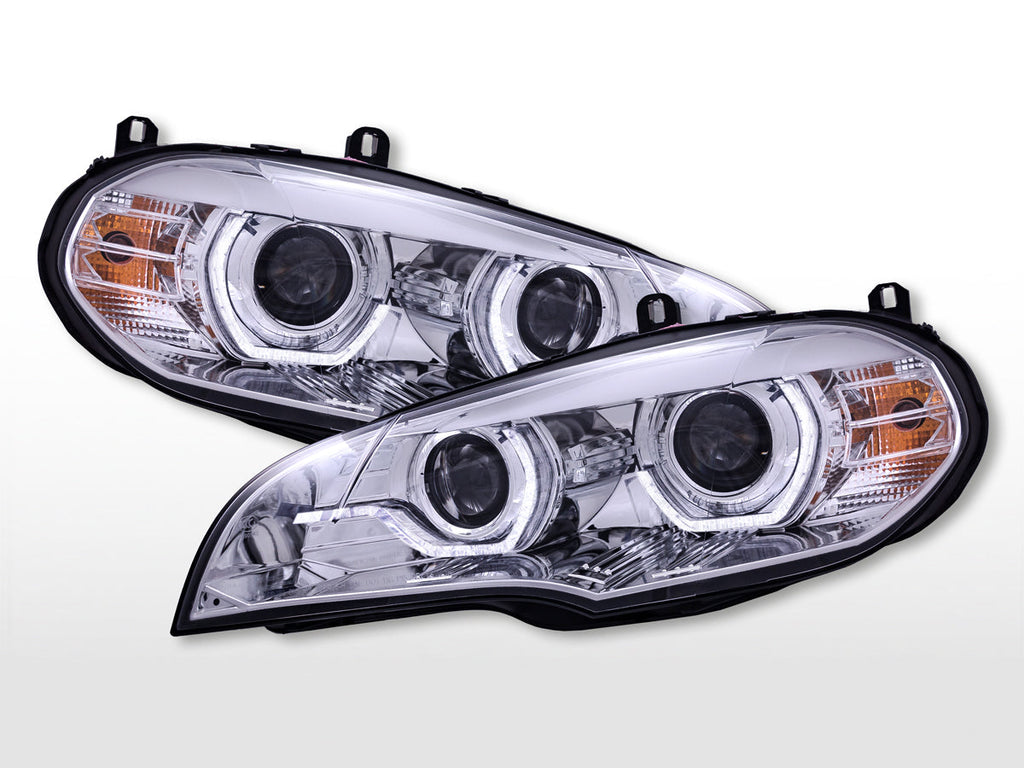 Daylight Scheinwerfer mit LED Standlicht BMW X5 E70  2008-2013 chrom