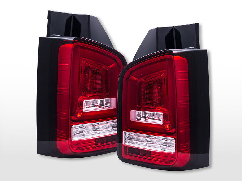LED Rückleuchten VW T5  2003-2010 rot/klar