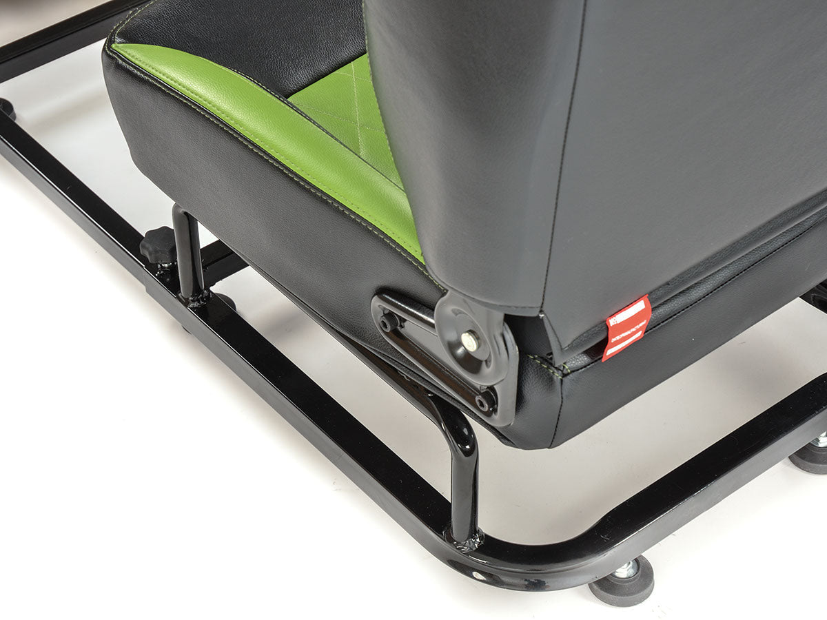 FK Gamesitz Spielsitz Rennsimulator eGaming Seats Silverstone schwarz/grün