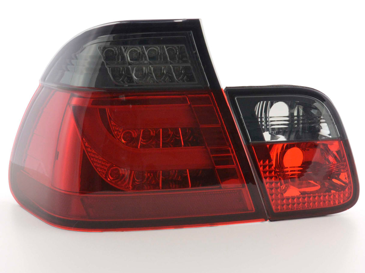LED Rückleuchten Set BMW 3er E46 Limo 98-01 rot/schwarz