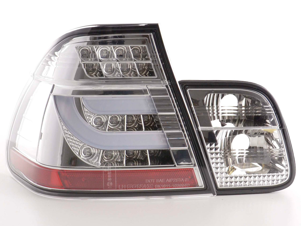 LED Rückleuchten Set BMW 3er E46 Limo Bj. 02-05 chrom