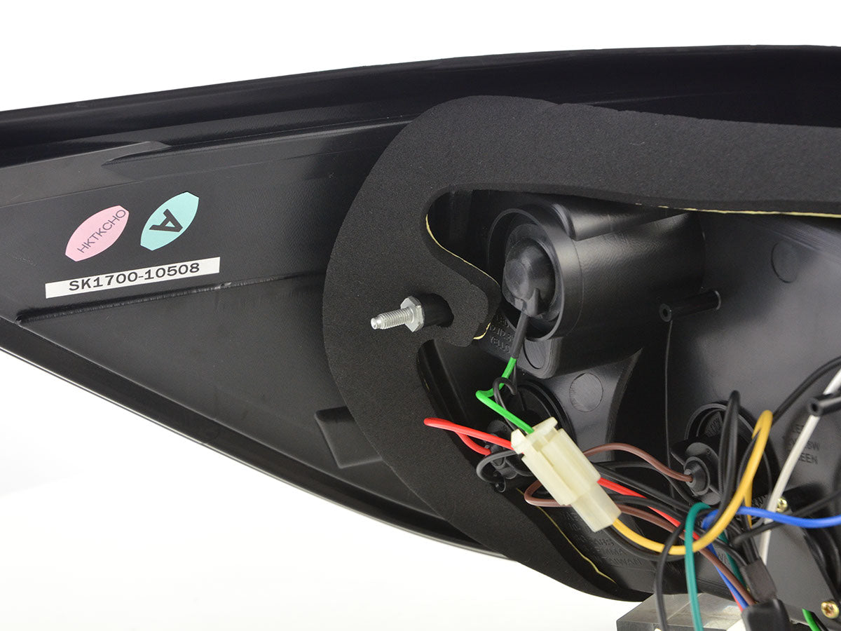 LED Rückleuchten Set Lightbar BMW 5er E60 Limo Bj. 07-09 chrom