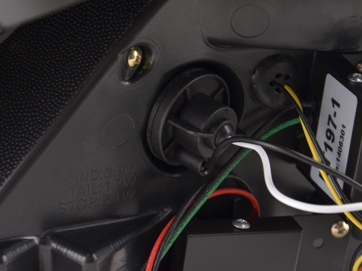 LED Rückleuchten Opel Astra H 3-türig Baujahr 04-08 rot/schwarz