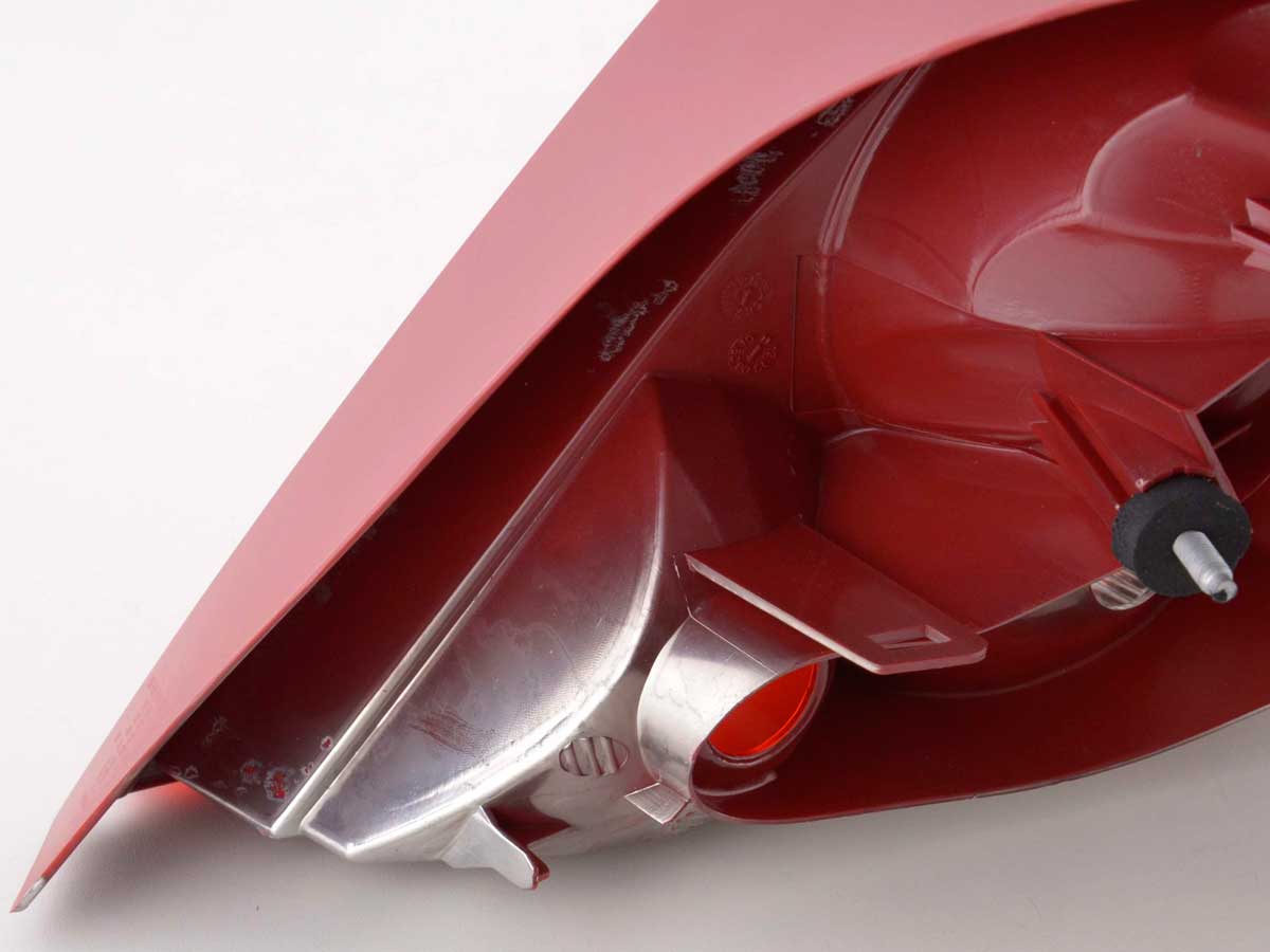 LED Rückleuchten Set Peugeot 207 Bj. 06-09 rot/schwarz