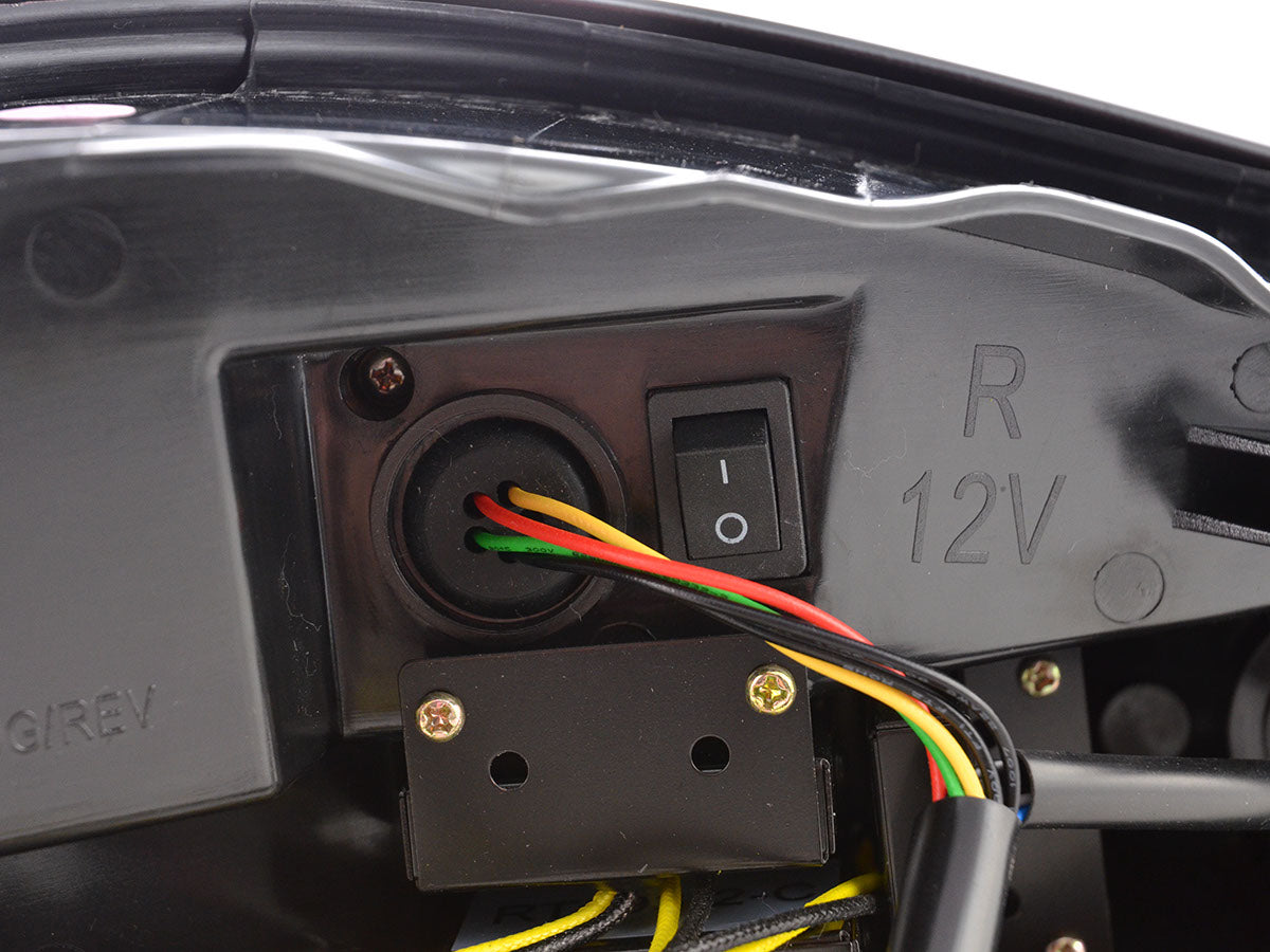 LED Rückleuchten Set Lightbar Porsche Boxster Typ 987 04-09 rot/smoke
