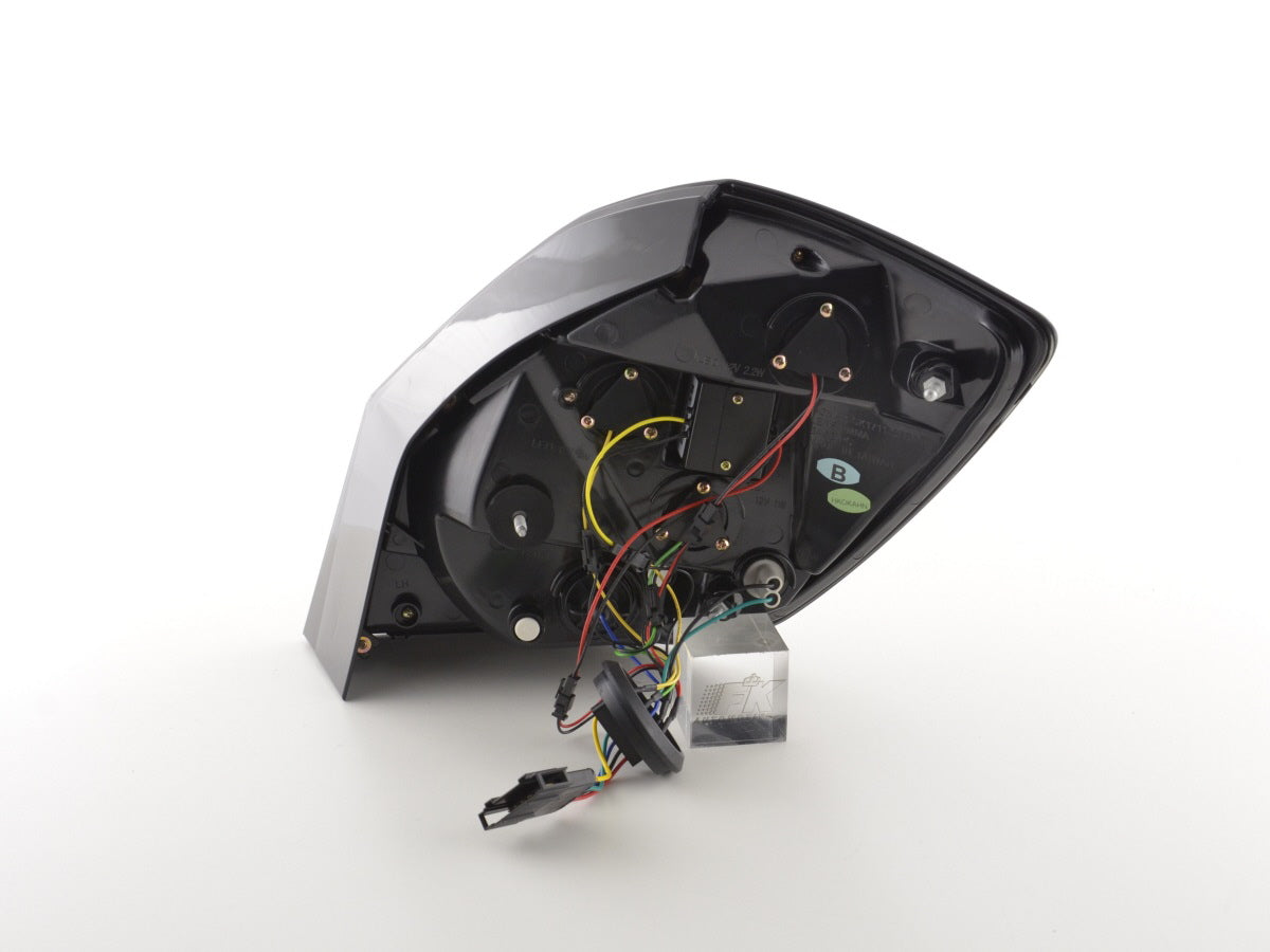 LED Rückleuchten Set gebraucht Skoda Fabia 5-türig Bj. ab 2007 schwarz
