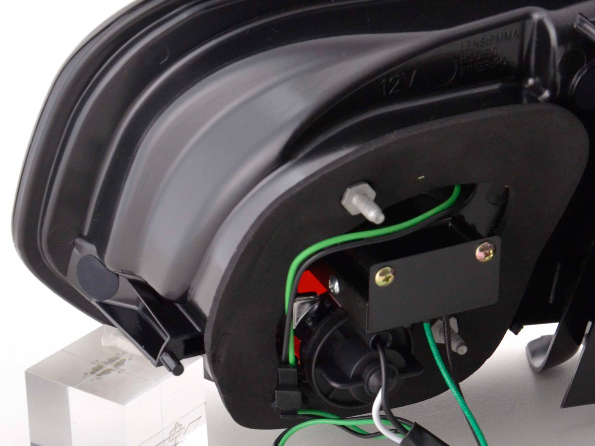 LED Rückleuchten Set VW Golf 6 Typ 1K Bj. 2008-2012 schwarz mit Led Blinker