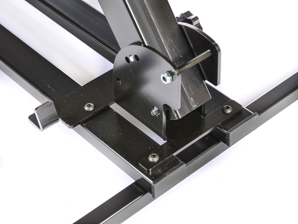 FK Lenkradhalterung Rennsimulator eGaming Lenkradgestell schwarz ohne Sitz