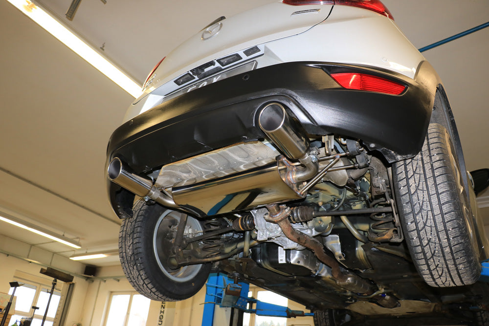Mazda CX3 Benzin - DK AWD Endschalldämpfer quer rechts/links - 1x100 Typ 16 rechts/links