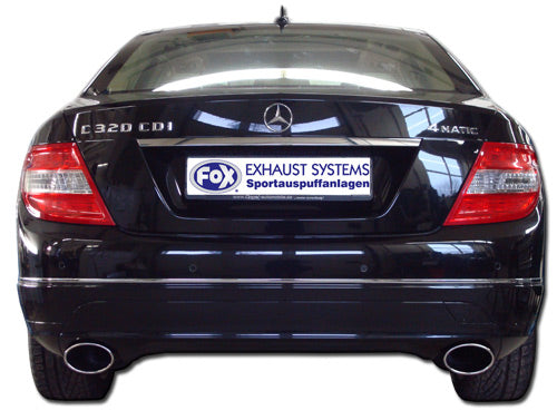 Mercedes C-Klasse 6 Zylinder - W204/S204 Endschalldämpfer rechts/links - 140x90 Typ 32 rechts/links