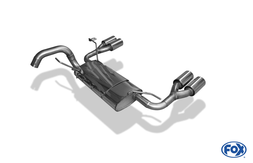 Mitsubishi Colt Typ Z30 5-türer Endschalldämpfer Ausgang rechts/links - 2x80 Typ 13 rechts/links