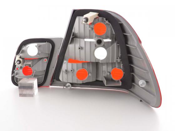 Rückleuchten Set BMW 3er Limo Typ E46 01-05 weiß/rot