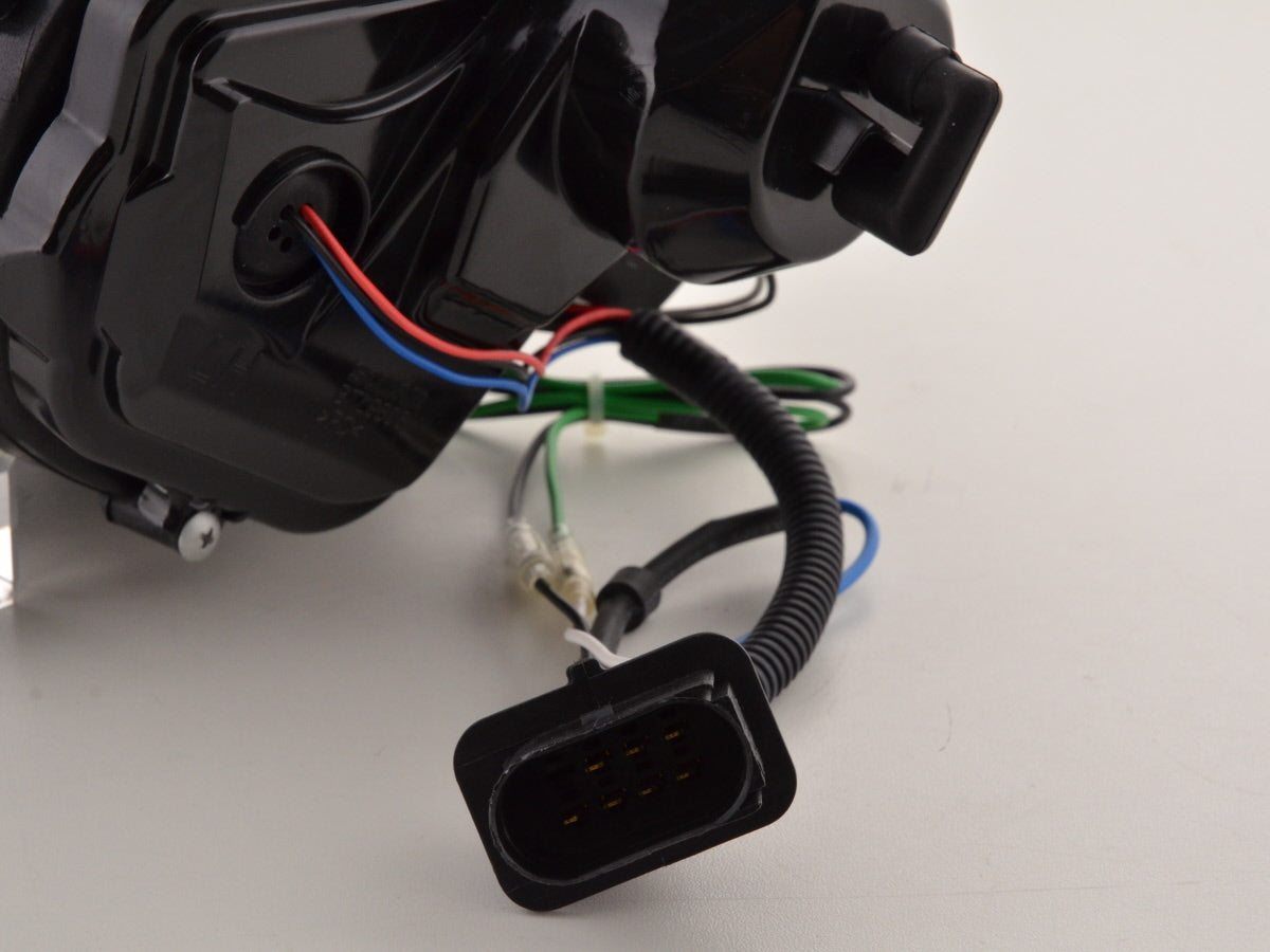 Scheinwerfer Set Daylight LED TFL-Optik VW New Beetle 9C Bj. 98-05 chrom