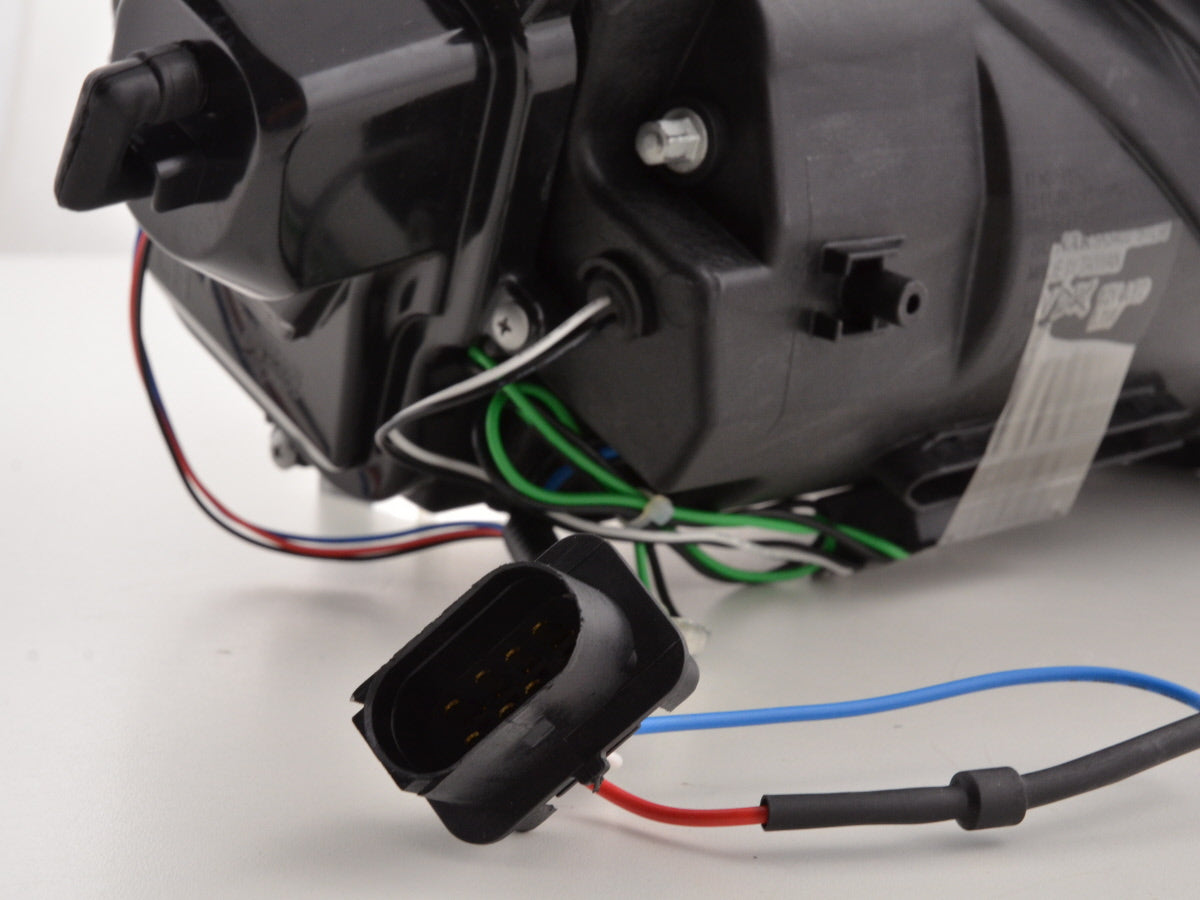 Scheinwerfer Set Daylight LED TFL-Optik VW New Beetle 9C Bj. 98-05 schwarz