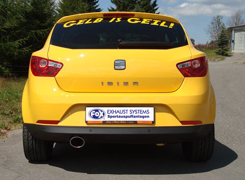 Seat Ibiza 6J Endschalldämpfer - 115x85 Typ 32