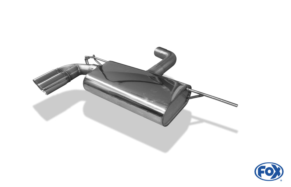 VW Golf VII - Einzelradaufhängung Endschalldämpfer einseitig - 2x80 Typ 25