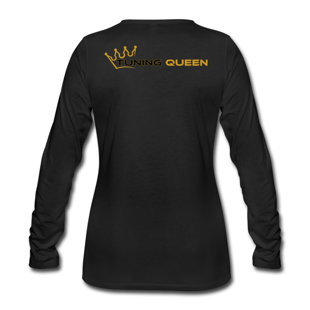 Frauen Premium Langarmshirt Tuning Queen / Sakura RT - Schwarz