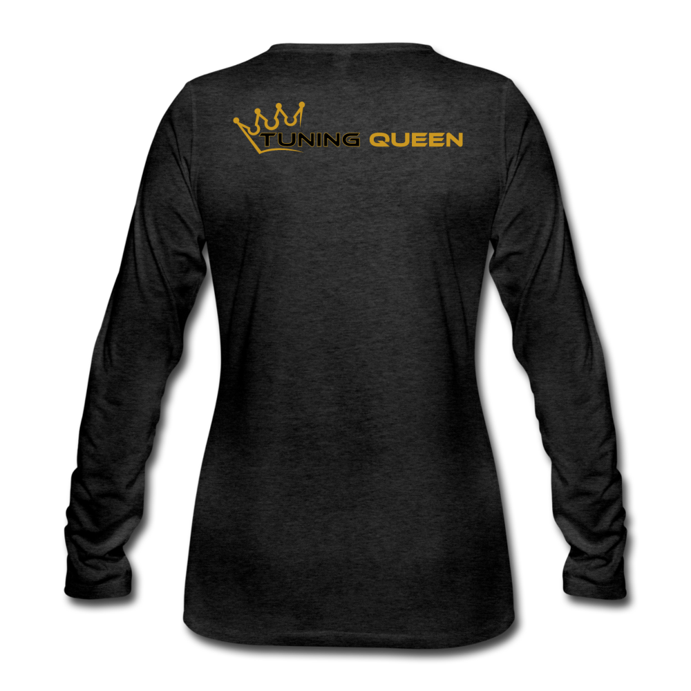 Frauen Premium Langarmshirt Tuning Queen / Sakura RT - Anthrazit