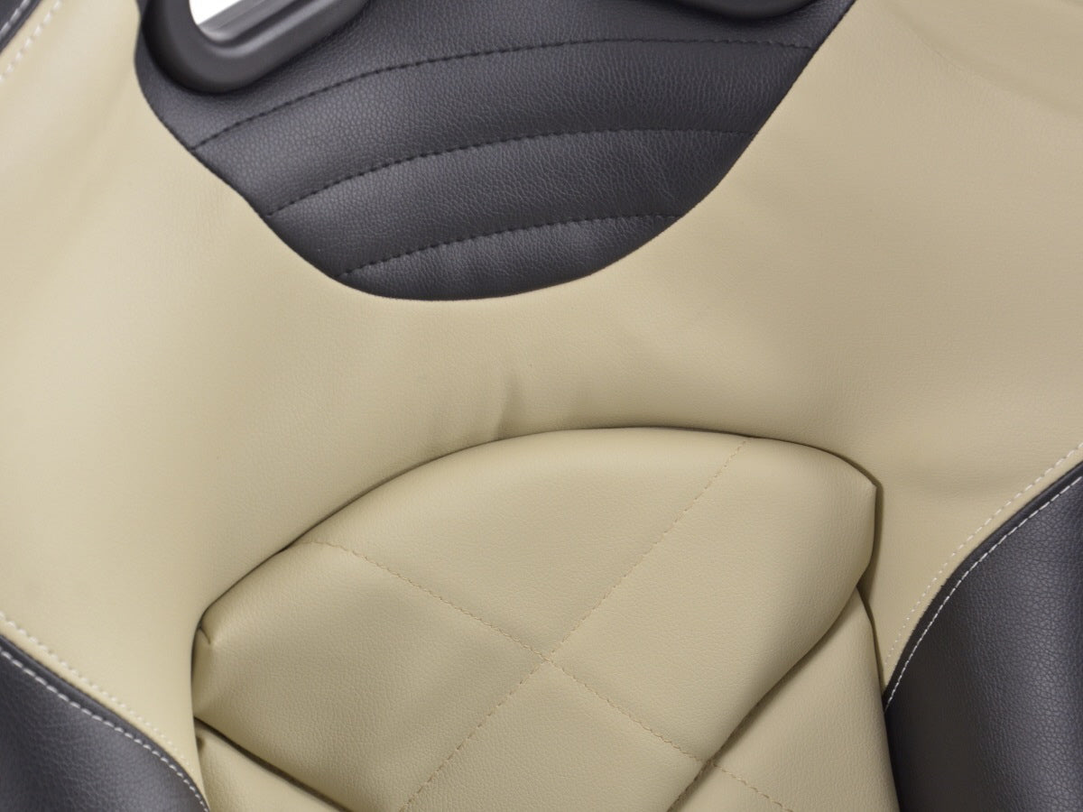 FK Sportsitze Auto Vollschalensitze Set mit Rückenschale aus Fiberglas