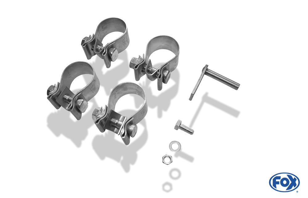 CitroenC1/ Toyota Aygo Endschalldämpfer Ausgang rechts/links - 106x71 Typ 33 rechts/links