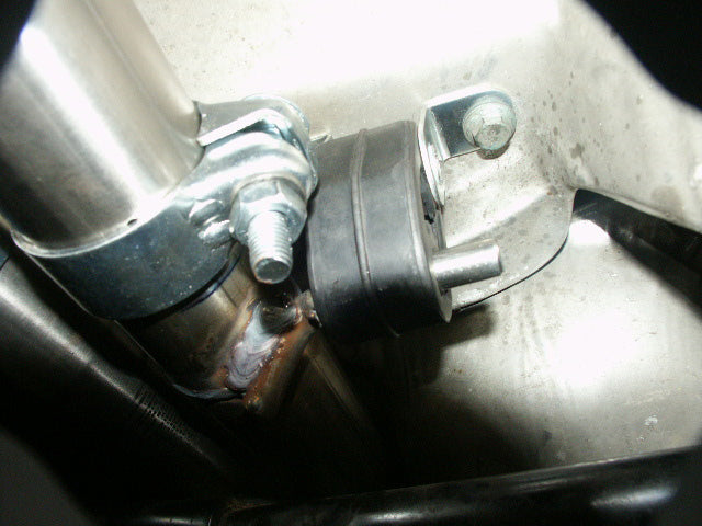 VW Golf IV 3-türig Endschalldämpfer Side Pipe - 2x70 Typ 10 Ausgang auf Fahrerseite