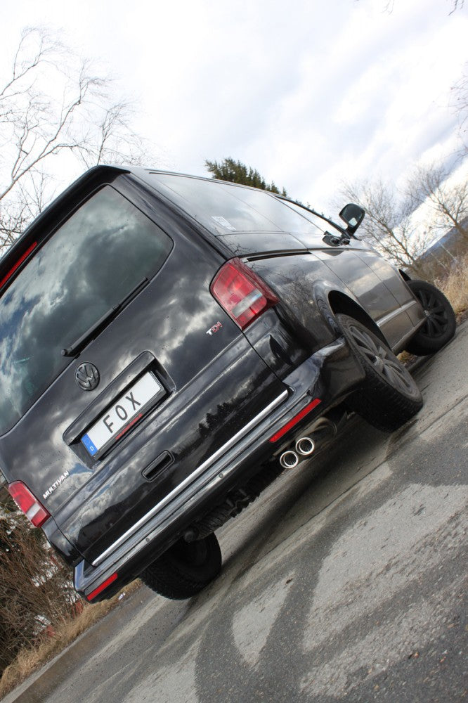 VW Bus T5/ T6 Endschalldämpfer - 2x88x74 Typ 33