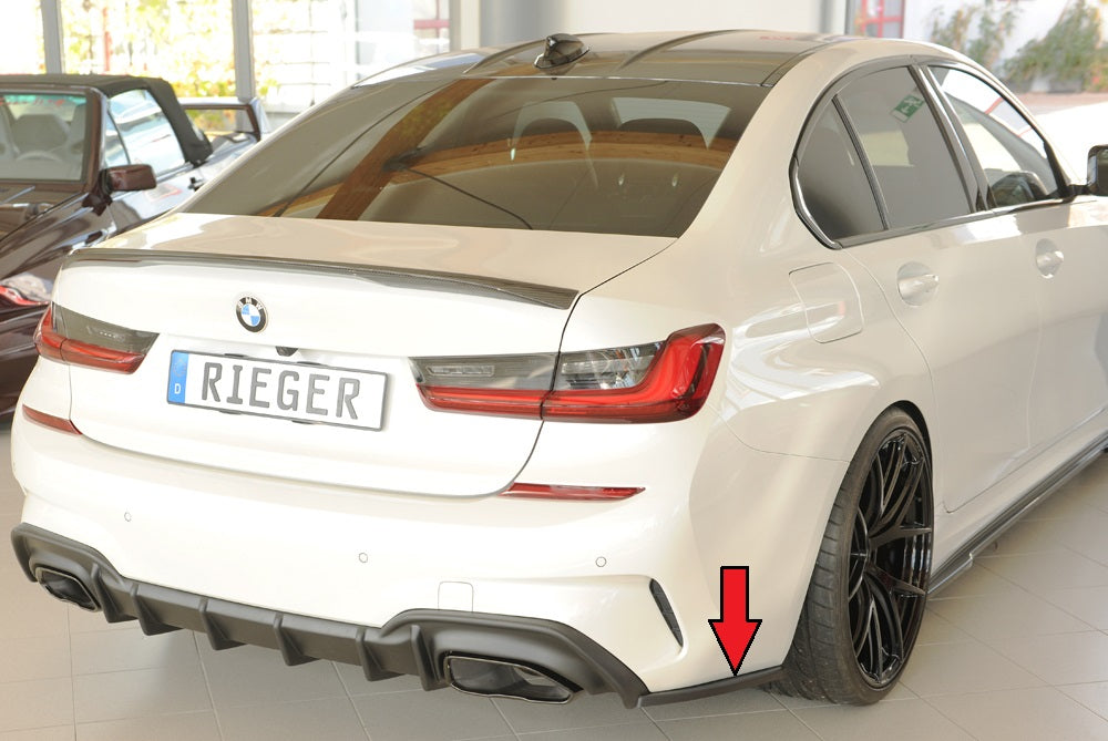 Rieger Heckschürzenansatz seitlich rechts BMW 3er G20 (G3L) Lim. 03.19-06.22 (bis Facelift) 00053516