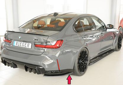 Rieger Heckschürzenansatz seitlich rechts BMW 3er G81 M3 (G234M) Touring 07.22- 00053525