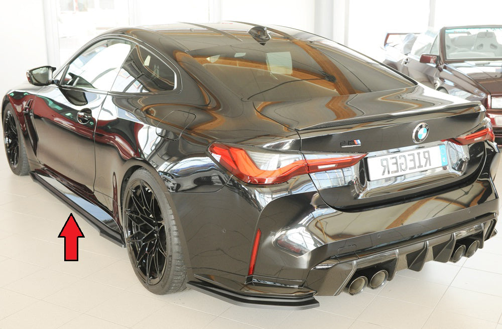 Rieger Seitenschwelleransatz BMW 4er G82 M4 CSL (G34MKS) Coupé 07.22- 00053526