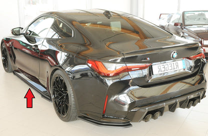 Rieger Seitenschwelleransatz BMW 4er G82 M4 CSL (G34MKS) Coupé 07.22- 00053526