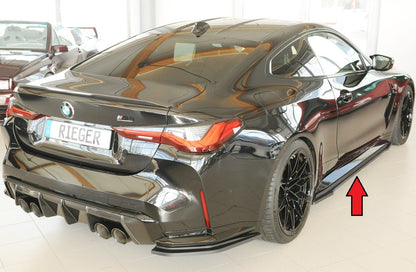 Rieger Seitenschwelleransatz BMW 4er G82 M4 CSL (G34MKS) Coupé 07.22- 00053527