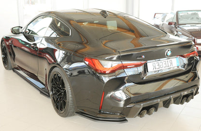 Rieger Heckschürzenansatz seitlich links BMW 4er G82 M4 (G234M) Coupé 03.21- 00053528