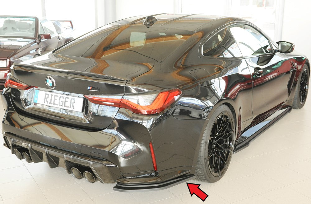 Rieger Heckschürzenansatz seitlich rechts BMW 4er G82 M4 (G234M) Coupé 03.21- 00053529