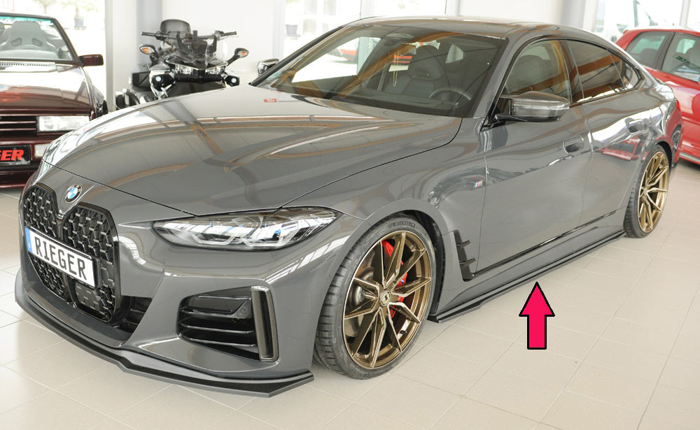 Rieger Seitenschwelleransatz BMW 4er G26 (G4C) Gran Coupé (5-tür.) 07.20- 00053534
