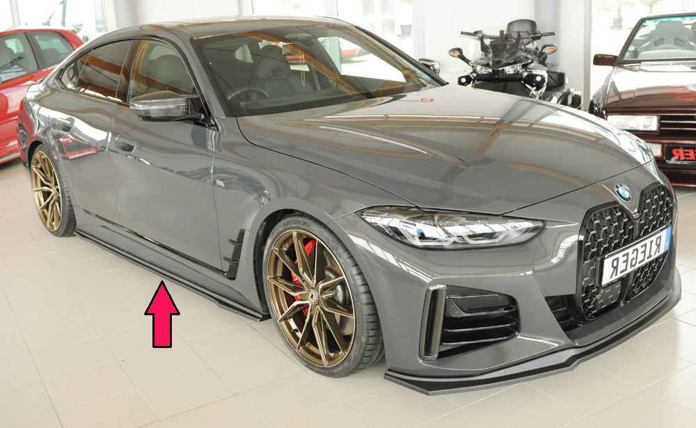 Rieger Seitenschwelleransatz BMW i4 G26 (G4C) Gran Coupé (5-tür.) 11.21- 00053535