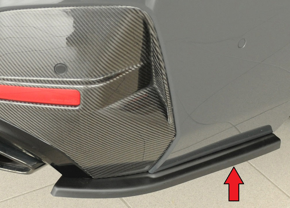 Rieger Heckschürzenansatz seitlich rechts BMW i4 G26 (G4C) Gran Coupé (5-tür.) 11.21- 00053537
