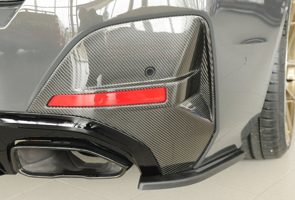 Rieger Heckschürzenansatz seitlich rechts BMW i4 G26 (G4C) Gran Coupé (5-tür.) 11.21- 00053537