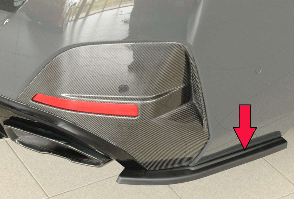 Rieger Heckschürzenansatz seitlich rechts BMW i4 G26 (G4C) Gran Coupé (5-tür.) 11.21- 00053537