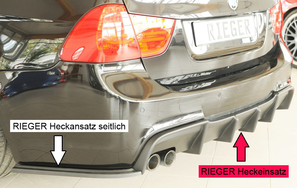 Rieger Heckeinsatz BMW 3er E90 Lim. 03.05-08.08 (bis Facelift) 00053544