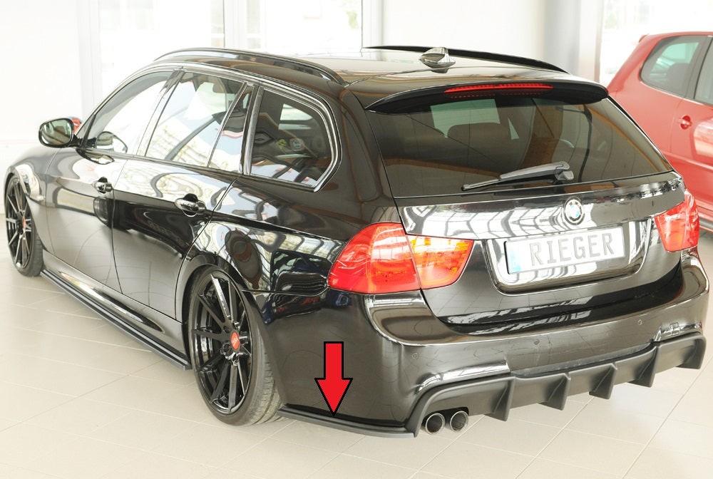 Rieger Heckschürzenansatz seitlich links BMW 3er E90 Lim. 03.05-08.08 (bis Facelift) 00053546